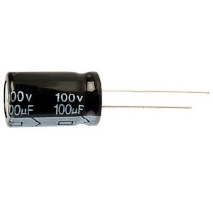 Condensador Electrolítico 100uF 100V