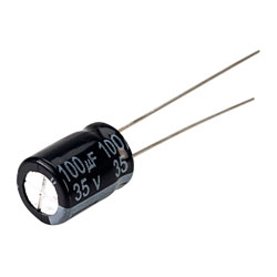 Condensador Electrolítico 100uF 35V
