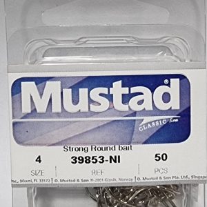MUSTAD ANZOL 39853-NI STRONG ROUND BAIT CX-25/50