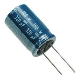Condensador Eletrolítico 330uF 100V