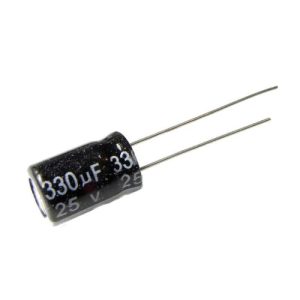 Condensador Electrolítico 330uF 25V