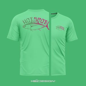 T-SHIRT TUNA WATER GREEN