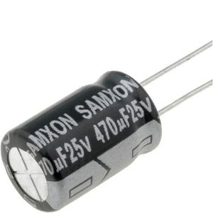 Condensador Electrolítico 470uF 25V
