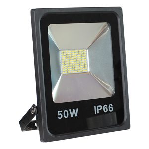 Projector LED SMD IP65 220VAC Branco Frio 6000K 50W