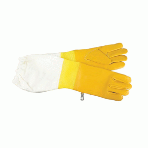 Luvas de couro com ventilação