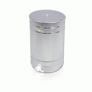 Maturador inox 200kg, torneira em plástico