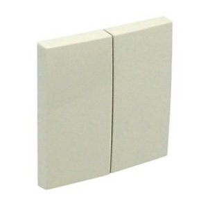 TECLA DUPLA EFAPEL LOGUS90 CREME
