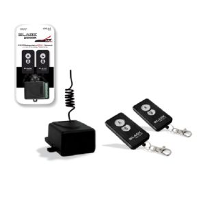 Conjunto receptor + 2 comandos portao 433.92Mhz