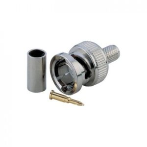 Conector BNC macho crimpado RG58 – PAQUETE 10 UNIDADES