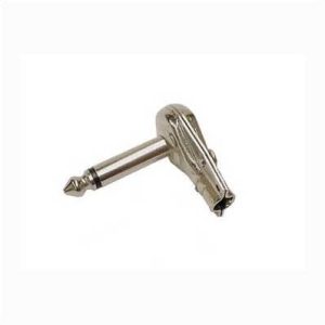 Ficha JACK 6.35 MACHO MONO METAL PRATEADO 90