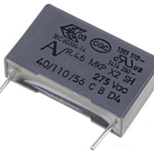 Condensador Poliéster 1.5UF 275VAC X2