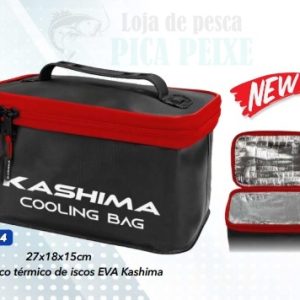 KASHIMA SACO TÉRMICO DE ISCOS EVA 27X18X15CM BLACK / RED