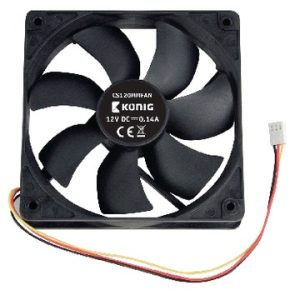 Ventilador 12VDC 120x120x25mm