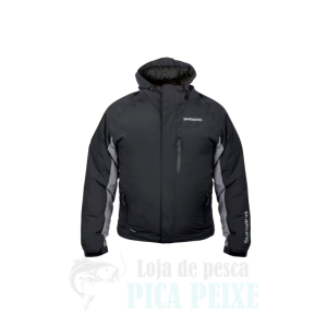 SHIMANO RAIN JACKET PADDED BLACK