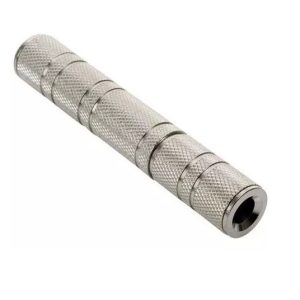 União JACK 6.35 Fêmea stereo para JACK 6.35 Fêmea – PACK 5 UNIDADES