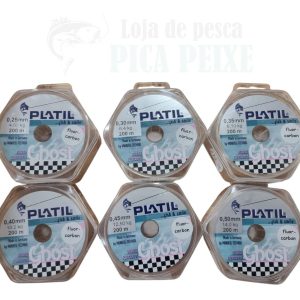 FIO DAIWA PLATIL GHOST FLUORCARBON 200MT – BRANCO