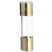 Fusível de vidro 10×38 50A Dourado