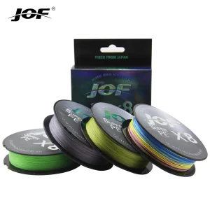 Linha Multifilamento JOF X8 8 Fios 150m 300m 15lb a 100lb