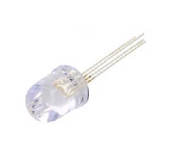 LED TRICOLOUR RGB 10MM 7000-8500MCD ANODO