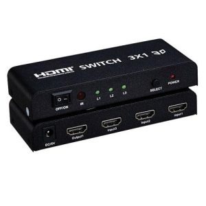 Selector HDMI 3 entradas 1 salida