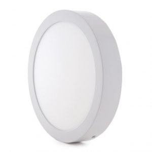 Painel de LED Superficie Redondo (Ø 12cm) 6W 4000K 600Lm