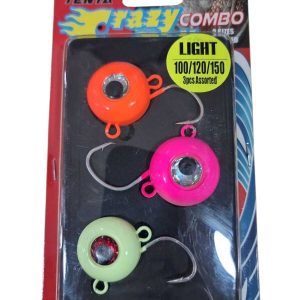 PRO-HUNTER TENYA COMBO CRAZY BALL 100-120-150GR COL.01-03-05- PK-YE-OR