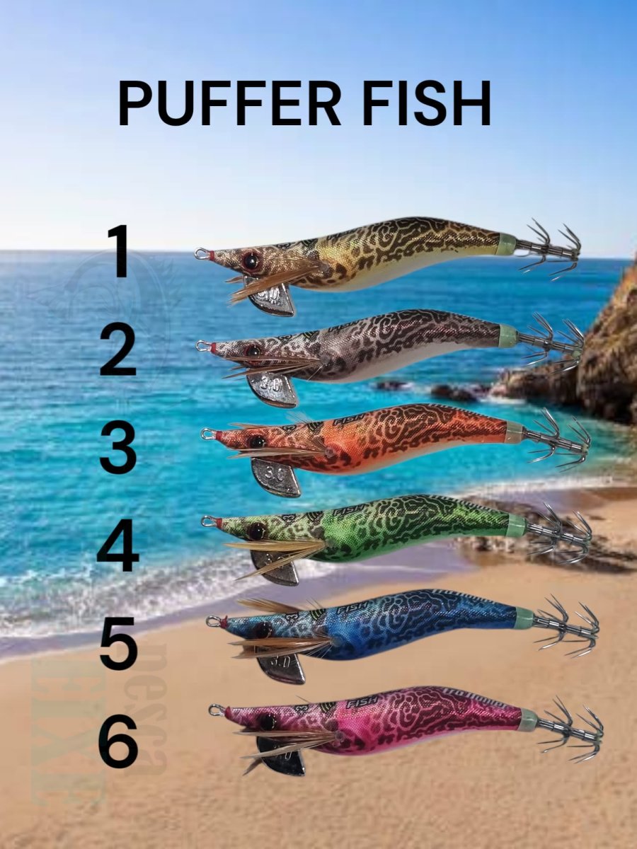 PRO-HUNTER EGI KING PUFFER FISH 3.0 15GR - Image 2