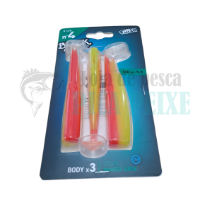 Fiiish – Black Minnow Nº4 140 5,5 BODYX3  CORPOS COLOR: MANGO JUICE