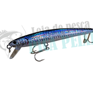 LUCKY CRAFT SW FLASH MINNOW 130 MR ZEBRA MS AURORA BK