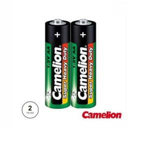 Pilha Zinco-Carvão LR6-AA 1.5v 2x CAMELION