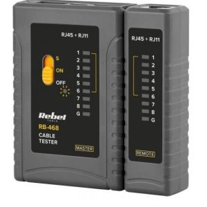 Testeur de réseau RJ11, RJ12, RJ45 – REBEL