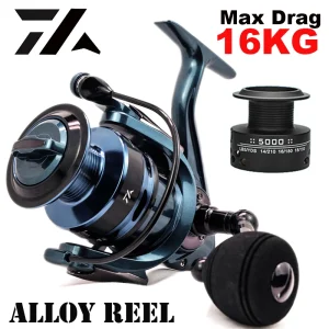 Carreto 7A Spinning de Liga Leve Drag 15,5KG 5.5:1 ou 4.7:1