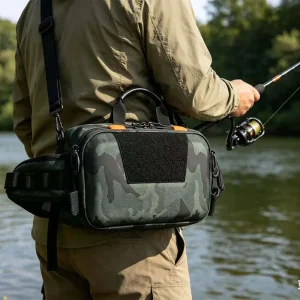 Bolsa TAK YIYING Multifunções de Cintura e Ombro para Pesca