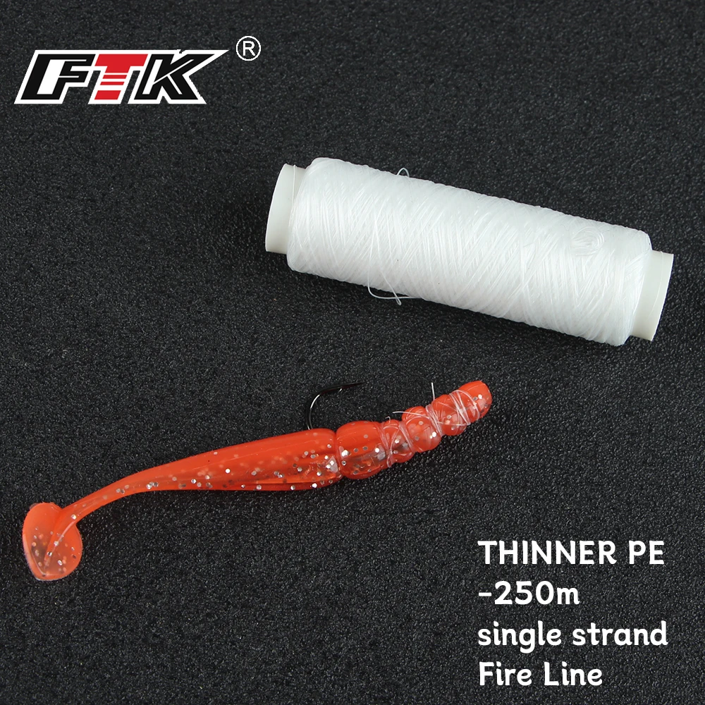 Linha Elástica FTK 250m – Ultra Forte para Montagens e Fixação de Isco Vivo - Image 5