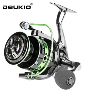 Carreto Spinning DEUKIO All-Metal DK 2000-7000 Drag 12kg