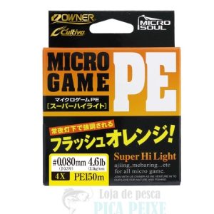OWNER MICRO GAME PE 66107 150MTS (LARANJA)
