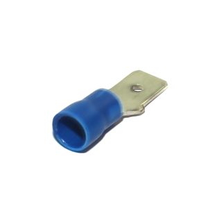 Terminal Isolado Macho Azul 4,8 mm