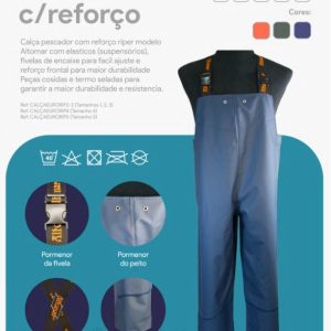 CALÇA PESCADOR RIPER COM REFORÇO