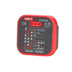 Tester per prese 220 V CA – UNI-T