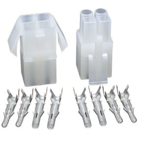 Conjunto Conectores Multifunções 6.2mm / 2×2 Pinos – PACK 3 UNIDADES