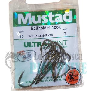 MUSTAD – BAITHOLDER HOOK _ 5933NP-BR – U10