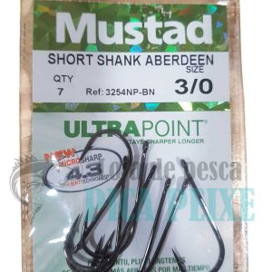 MUSTAD SHORT SHANK ABERDEEN _ 3254NP-BN