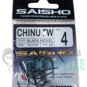 BARROS – ANZOL SAISHO CHINU FIREWIRE _ BLACK NICKEL _ 184-00