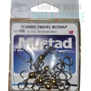 MUSTAD – SCANDIC SWIVEL W/SNAP