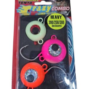 PRO-HUNTER TENYA COMBO CRAZY BALL 200-250-300GR COL.01-03-05- PK-YE-OR