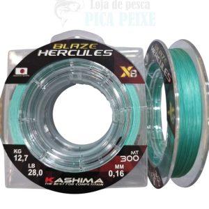 KASHIMA MULTIFILAR BRAID X8 HERCULES BLAZE 300MT GREEN