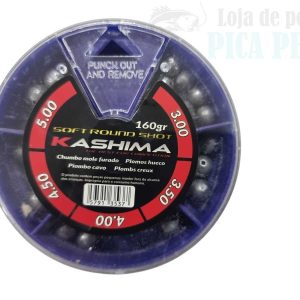 KASHIMA CAIXA DE CHUMBO MIUDO FURADO 160GR/3,0-5,0GR
