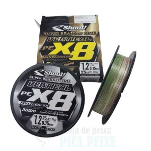 SHOUT VERTICAL PE X8 MULTICOLOR 300MT
