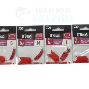 DAIWA STOP FLOAT LONG RED 5X6PCS