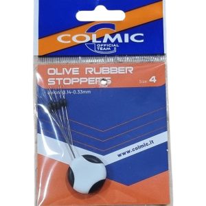 COLMIC OLIVE RUBBER STOPPERS SIZE-4
